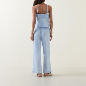 Soleil Stripe Long Pyjama Set