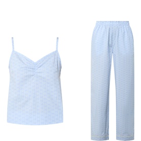 Soleil Stripe Long Pyjama Set