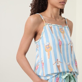 Swimming Society Stripe Long Pyjama Set