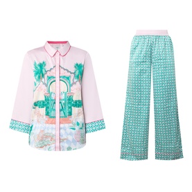 The Clubhouse Long Pyjama Set
