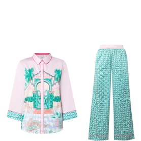 The Clubhouse Long Pyjama Set