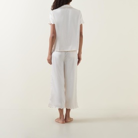 Scallop Edge Long Pyjama Set