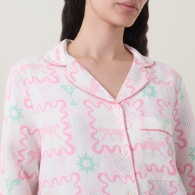 Abstract Print Pyjama Set