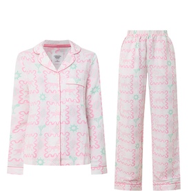 Abstract Print Pyjama Set