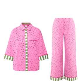Watermelon Print Long Pyjama Set