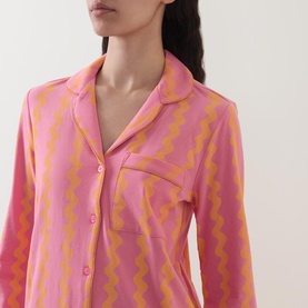 Wave Print Pyjama Set