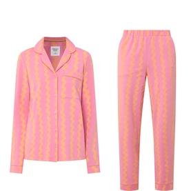 Wave Print Pyjama Set