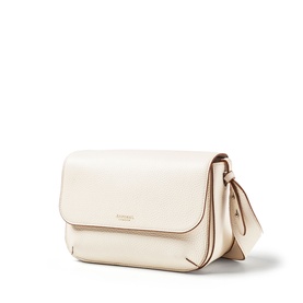 Ella Grande Grained Leather Crossbody Bag