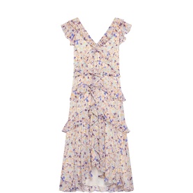 Floral Ruffle Dress