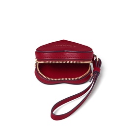 Heart Zipped Bag Charm