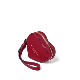 Heart Zipped Bag Charm