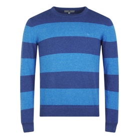 Aidan Stripe Merino Wool Sweater