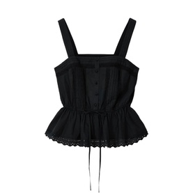 Gwen Lace Drawstring Top