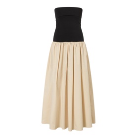 Marc Bandeau Flared Dress