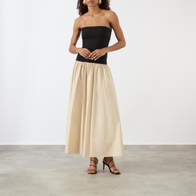 Marc Bandeau Flared Dress