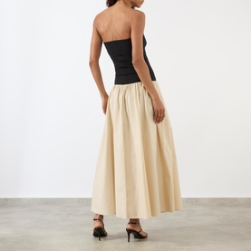 Marc Bandeau Flared Dress