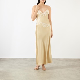 Vera Lace Trim Slip Dress