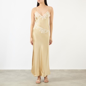 Vera Lace Trim Slip Dress
