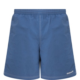 Edgar Logo Textured Swim Shorts