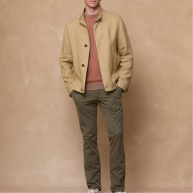 Moy Tumbled Linen Jacket