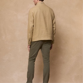 Moy Tumbled Linen Jacket