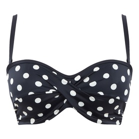 Anya Riva Spot Bandeau Bikini Top