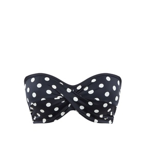 Anya Riva Spot Bandeau Bikini Top