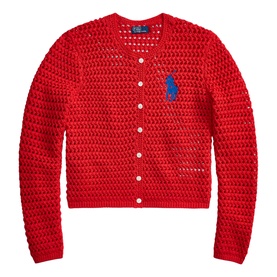 Big Pony Crocheted Cardigan