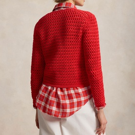 Big Pony Crocheted Cardigan