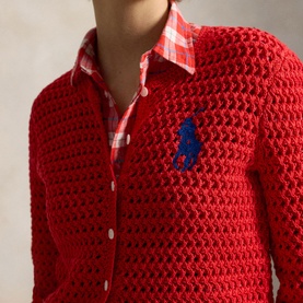 Big Pony Crocheted Cardigan