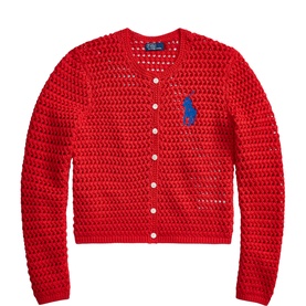 Big Pony Crocheted Cardigan