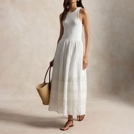 Lace Embellished Dress