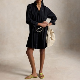 Polo Pony Shirt Mini Dress