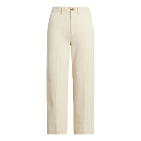Mid-Rise Wide Leg Trousers