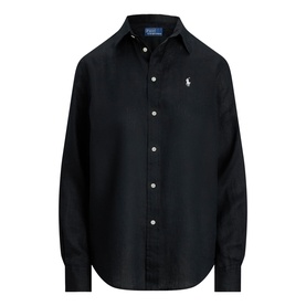 Polo Player Linen Shirt