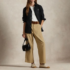 Polo Player Linen Shirt