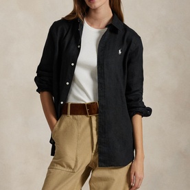 Polo Player Linen Shirt