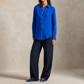 Polo Player Linen Shirt