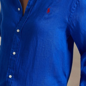 Polo Player Linen Shirt