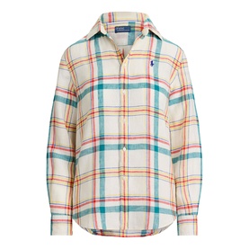 Polo Player Linen Shirt