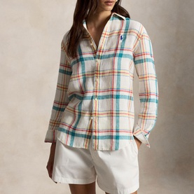 Polo Player Linen Shirt