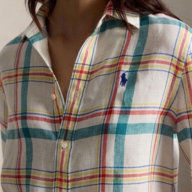 Polo Player Linen Shirt