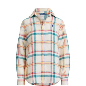 Polo Player Linen Shirt