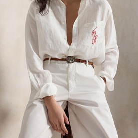 Big Pony Linen Shirt