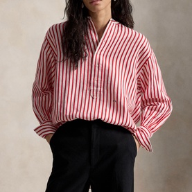 Striped Logo Shirt