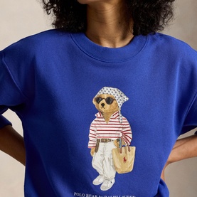 Polo Bear Logo Fleece Sweatshirt
