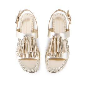 Rita Tassel Flat Sandals