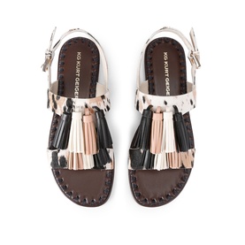 Rita Tassel Flat Sandals