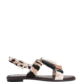 Rita Tassel Flat Sandals