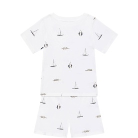 Nautical Two-Piece Summer Pyjama Set